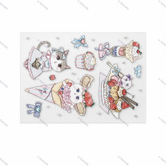Strawberry Sweets · Holographic Sticker Sheet