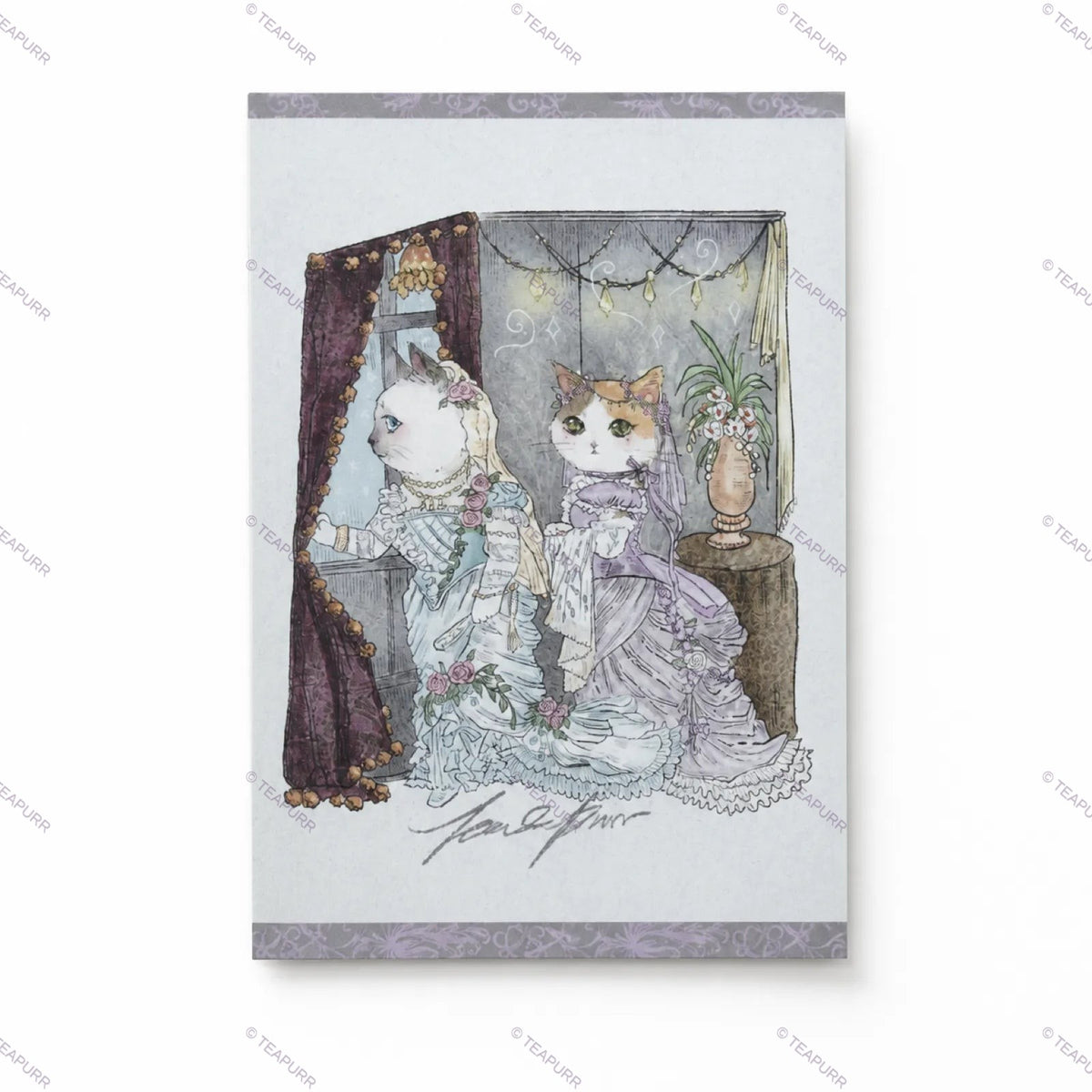 An Evening in the Parlour · Postcard
