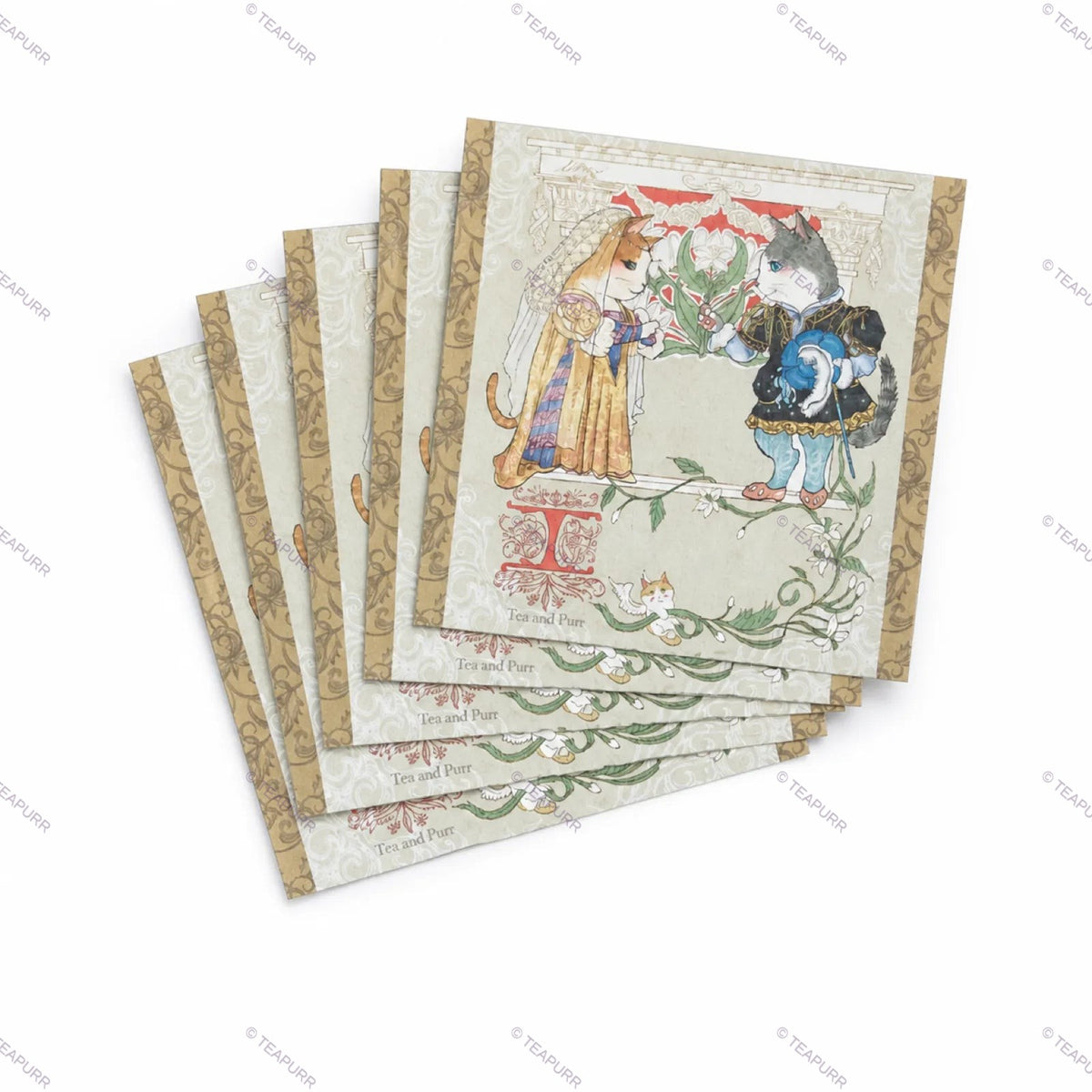 Renaissance Cat · Postcard Set