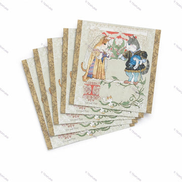 Renaissance Cat · Postcard Set
