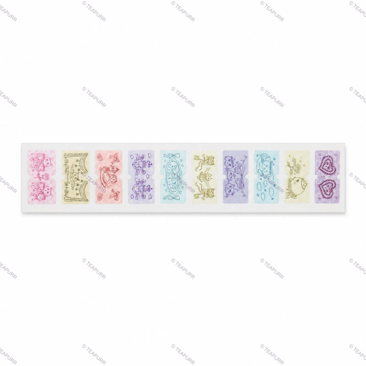 Rainbow Pastel · Ticket Sticker Set