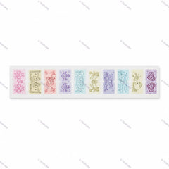 Rainbow Pastel · Ticket Sticker Set