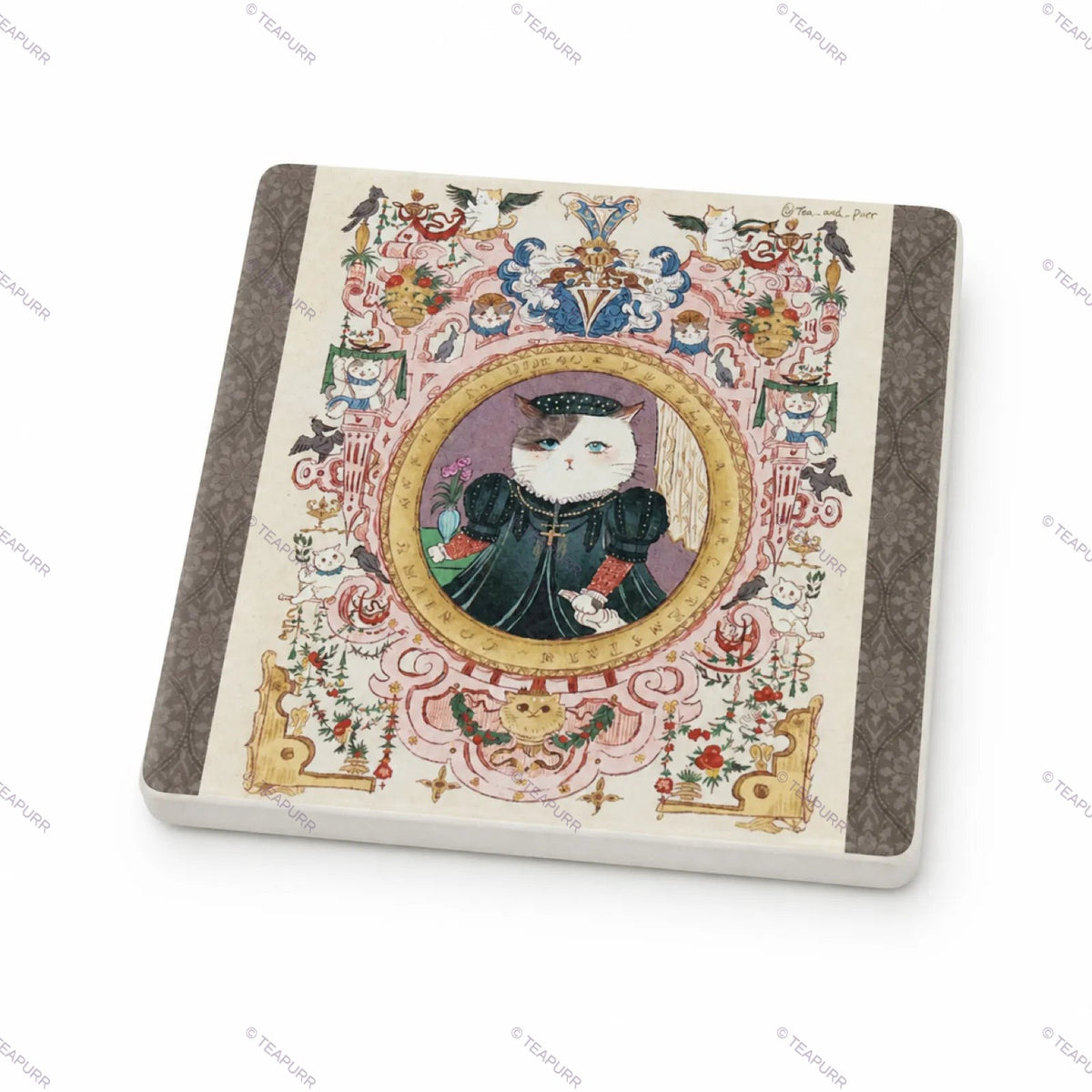 The Royal Court · Clay Coaster