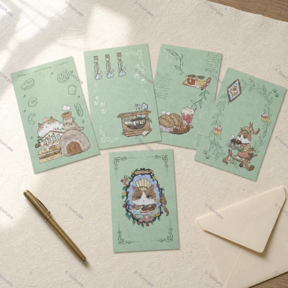 The Little Bakery · Letter Paper Set
