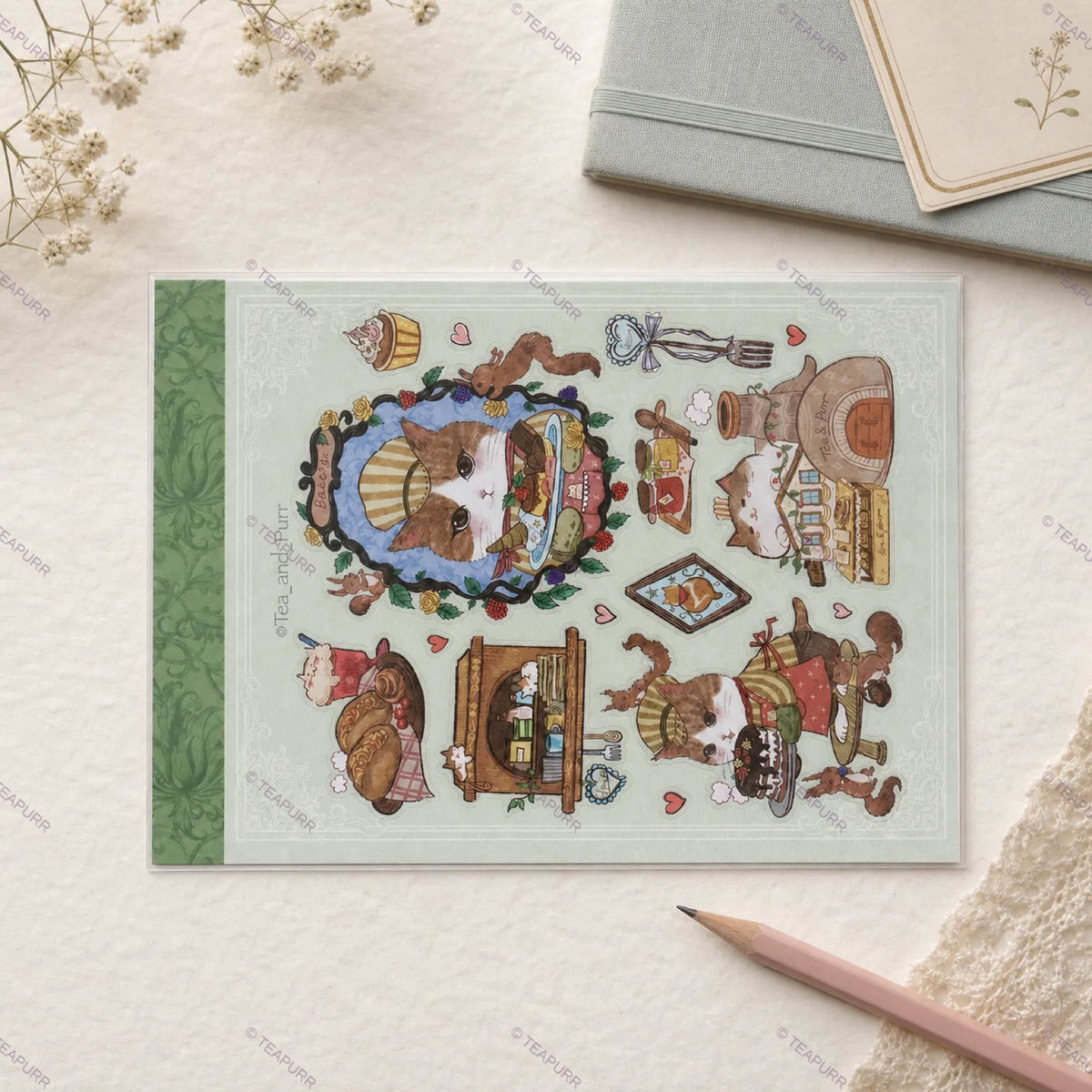 The Little Bakery · Sticker Sheet