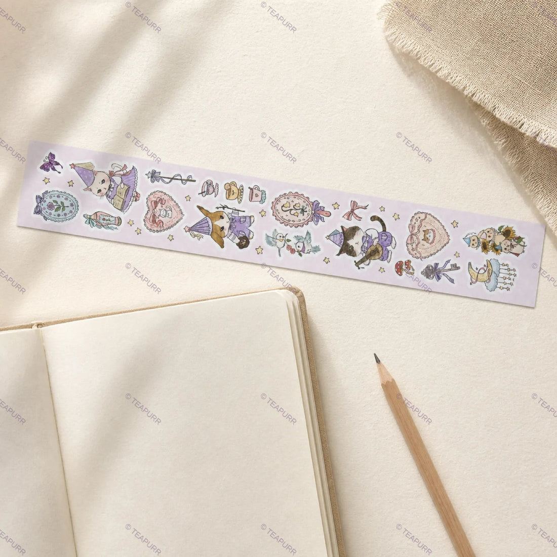 Midnight Tea · Strip Sticker