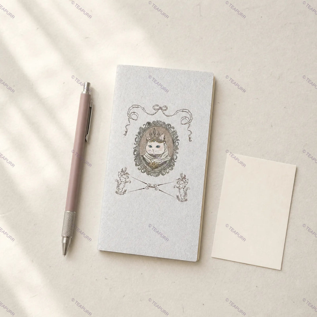 White Cat Queen · Mini Notebook