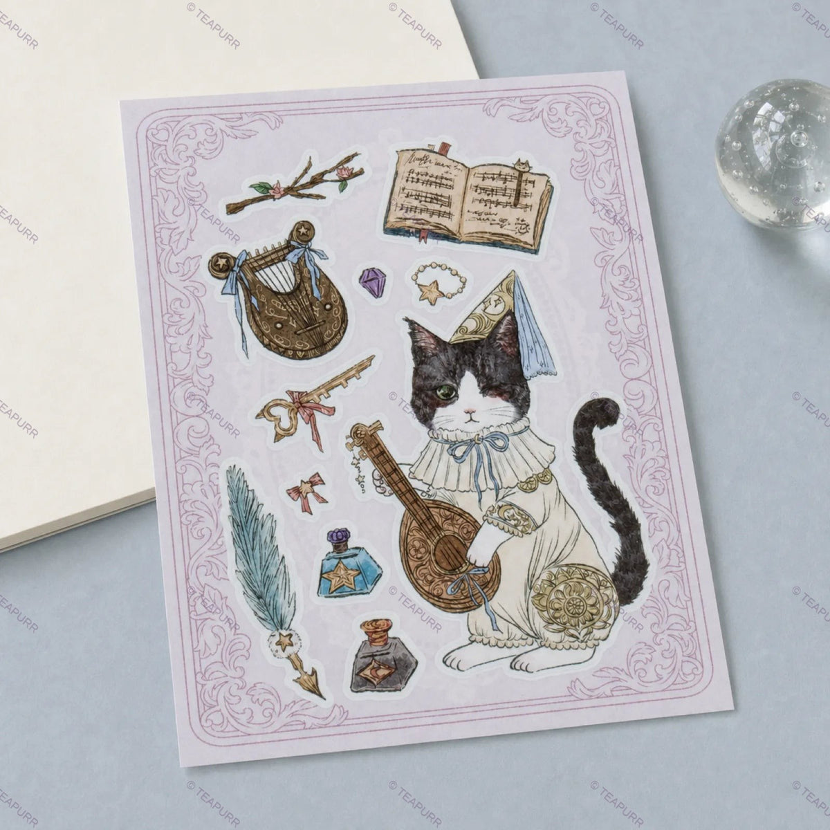 Starlight Theatre · Jester Sticker Sheet