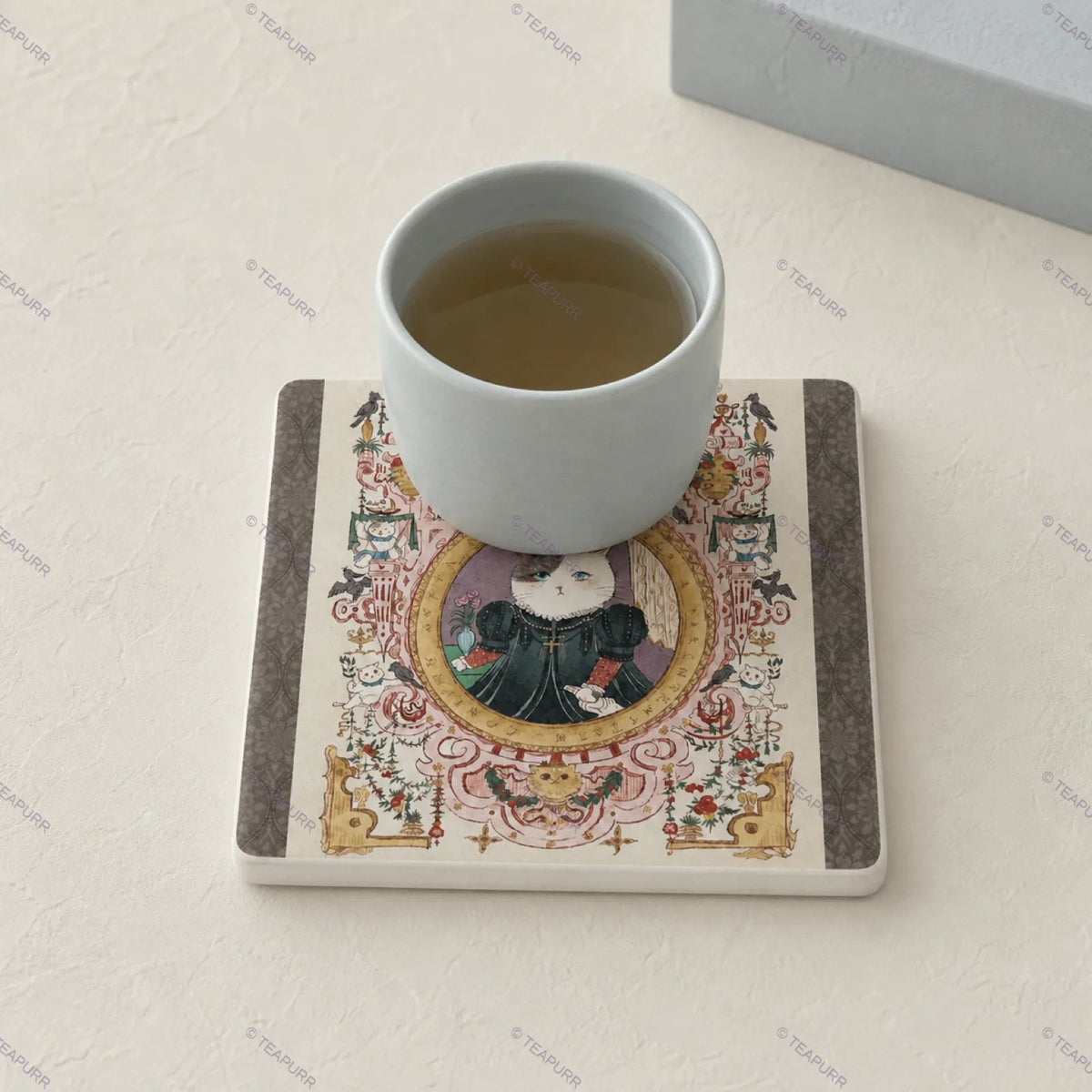 The Royal Court · Clay Coaster