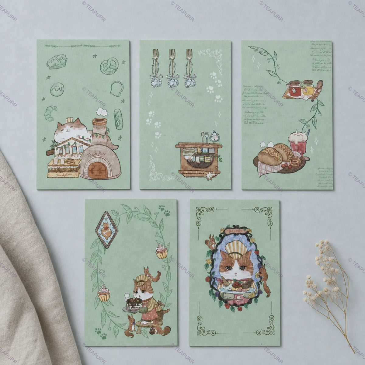 The Little Bakery · Letter Paper Set
