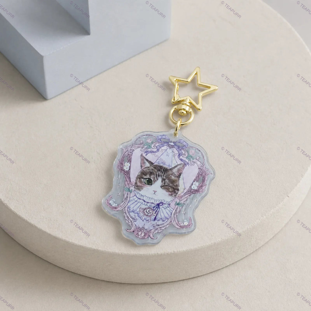 La Belle Chatte · Acrylic Bag Charm
