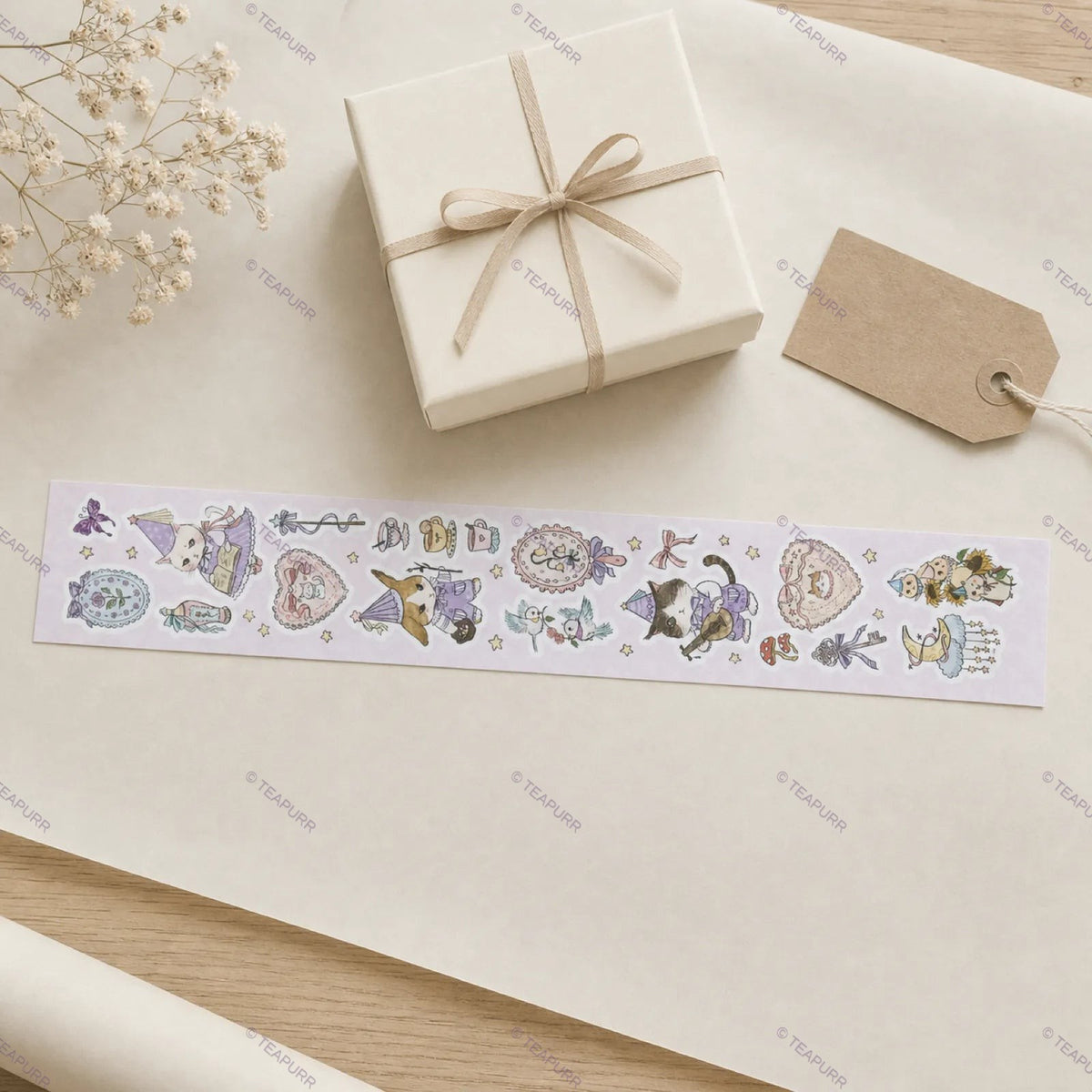 Midnight Tea · Strip Sticker