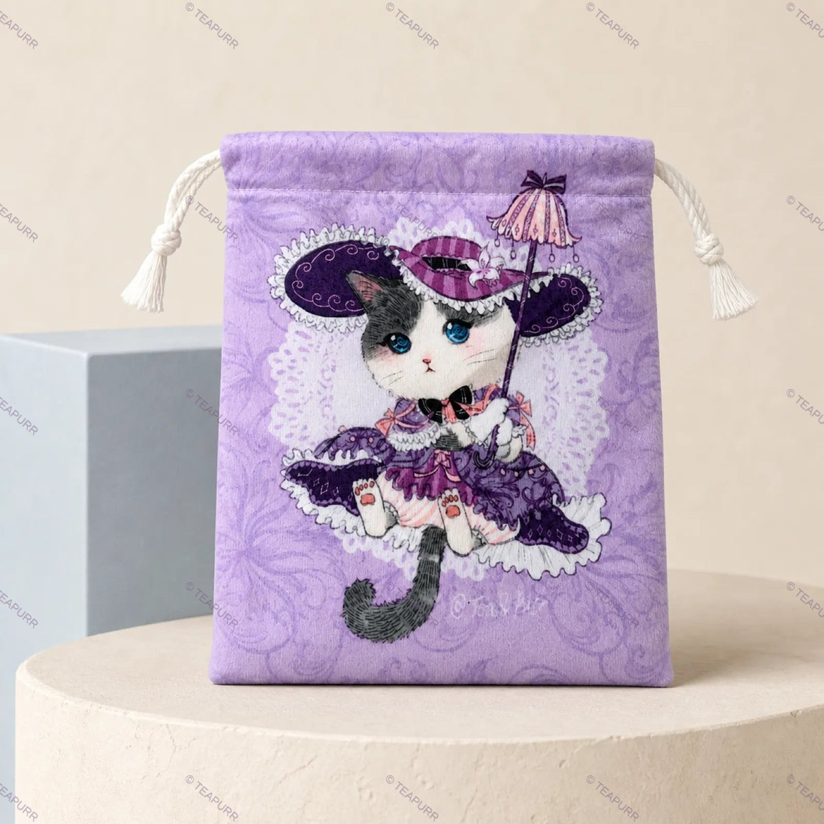 Petit à Petit · Drawstring Pouch