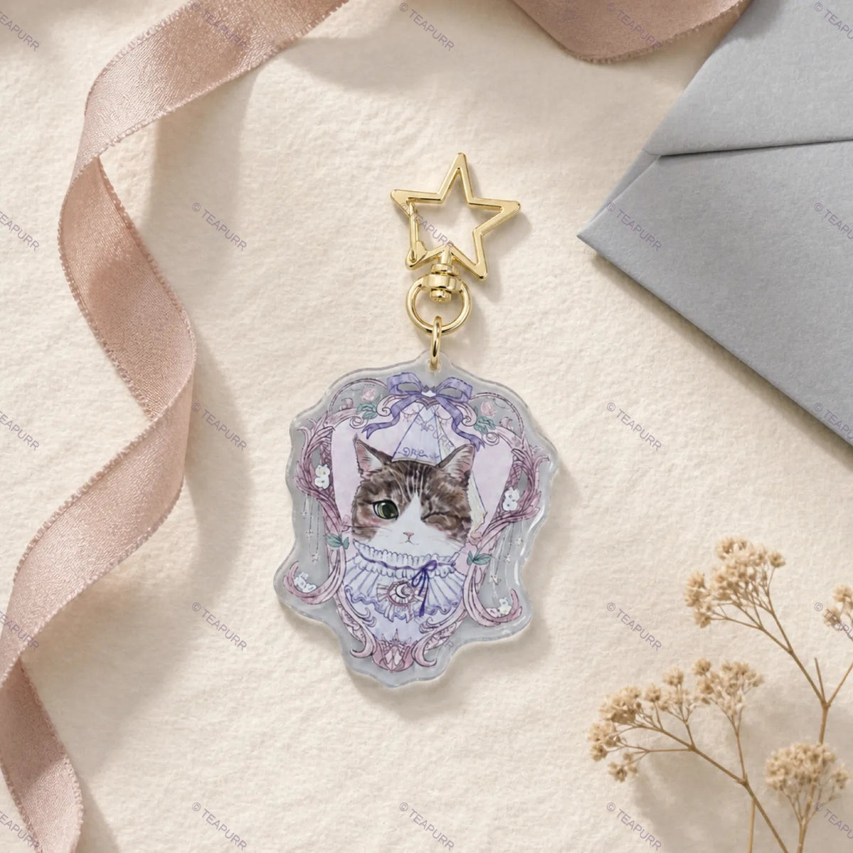 La Belle Chatte · Acrylic Bag Charm