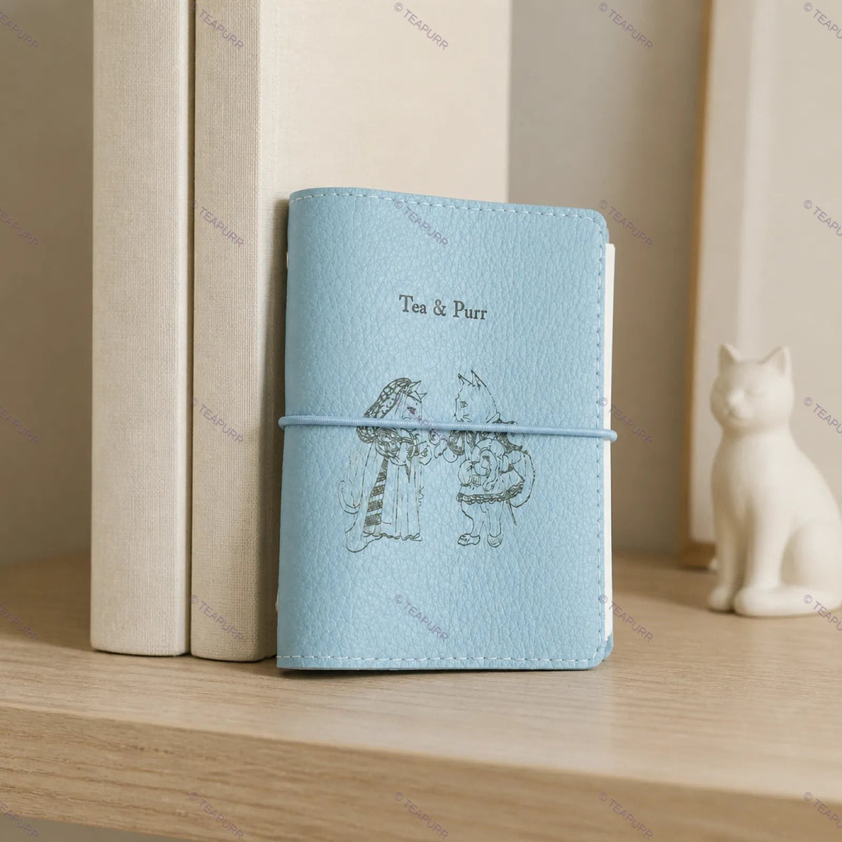 Afternoon Tea · Sky Blue Mini Journal