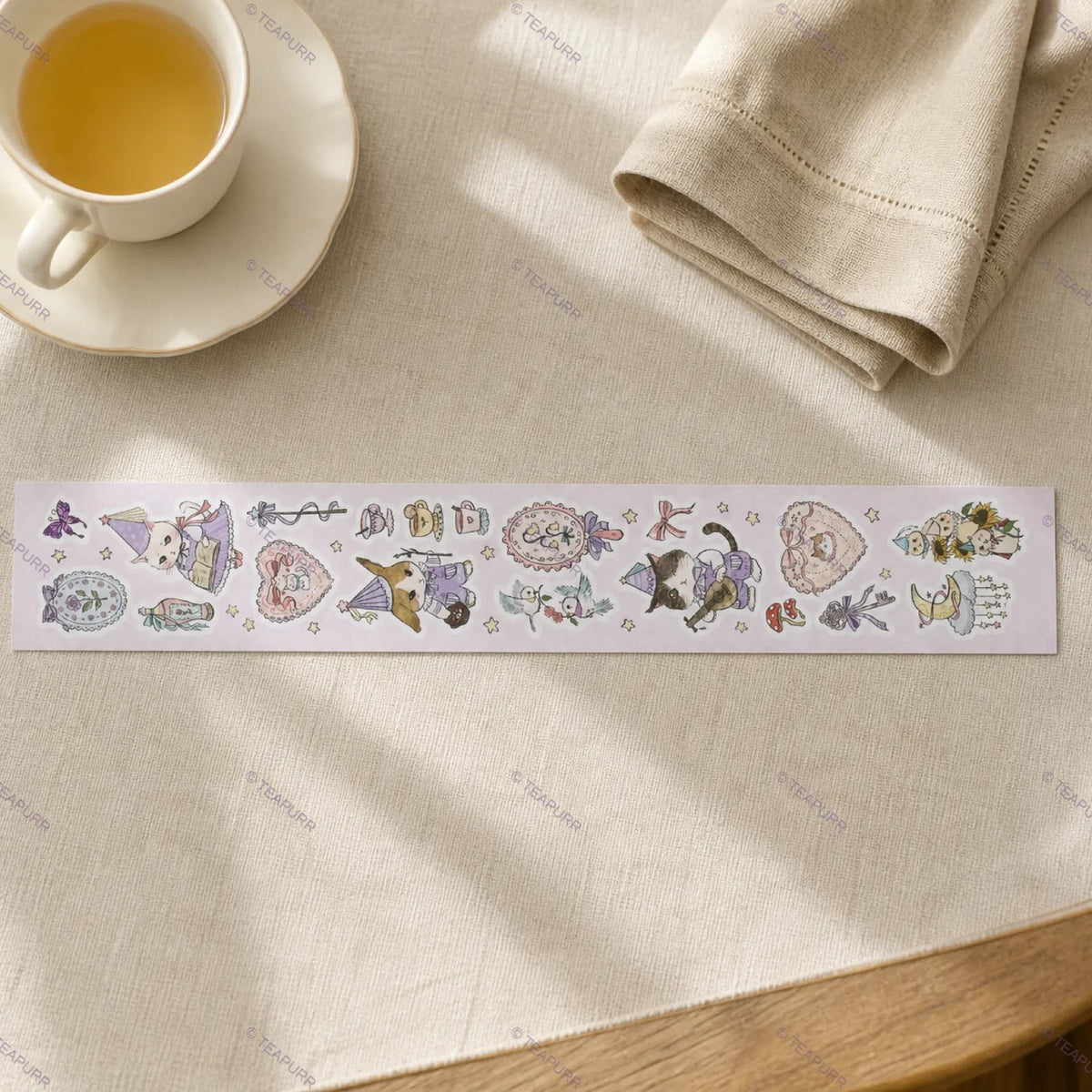 Midnight Tea · Strip Sticker