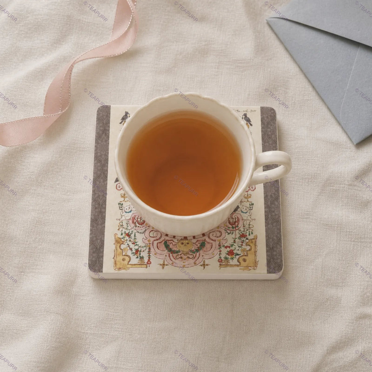 The Royal Court · Clay Coaster