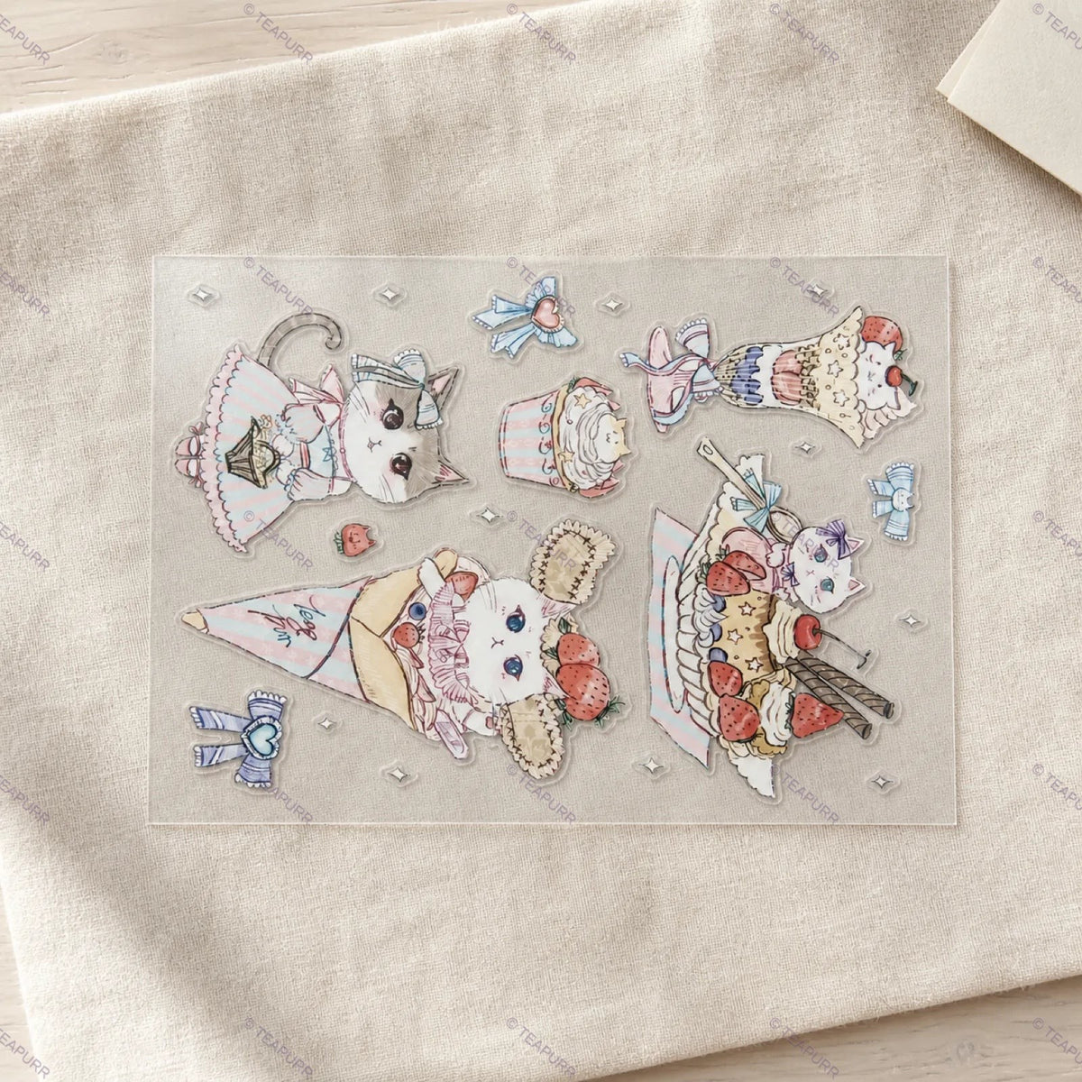 Strawberry Sweets · Holographic Sticker Sheet
