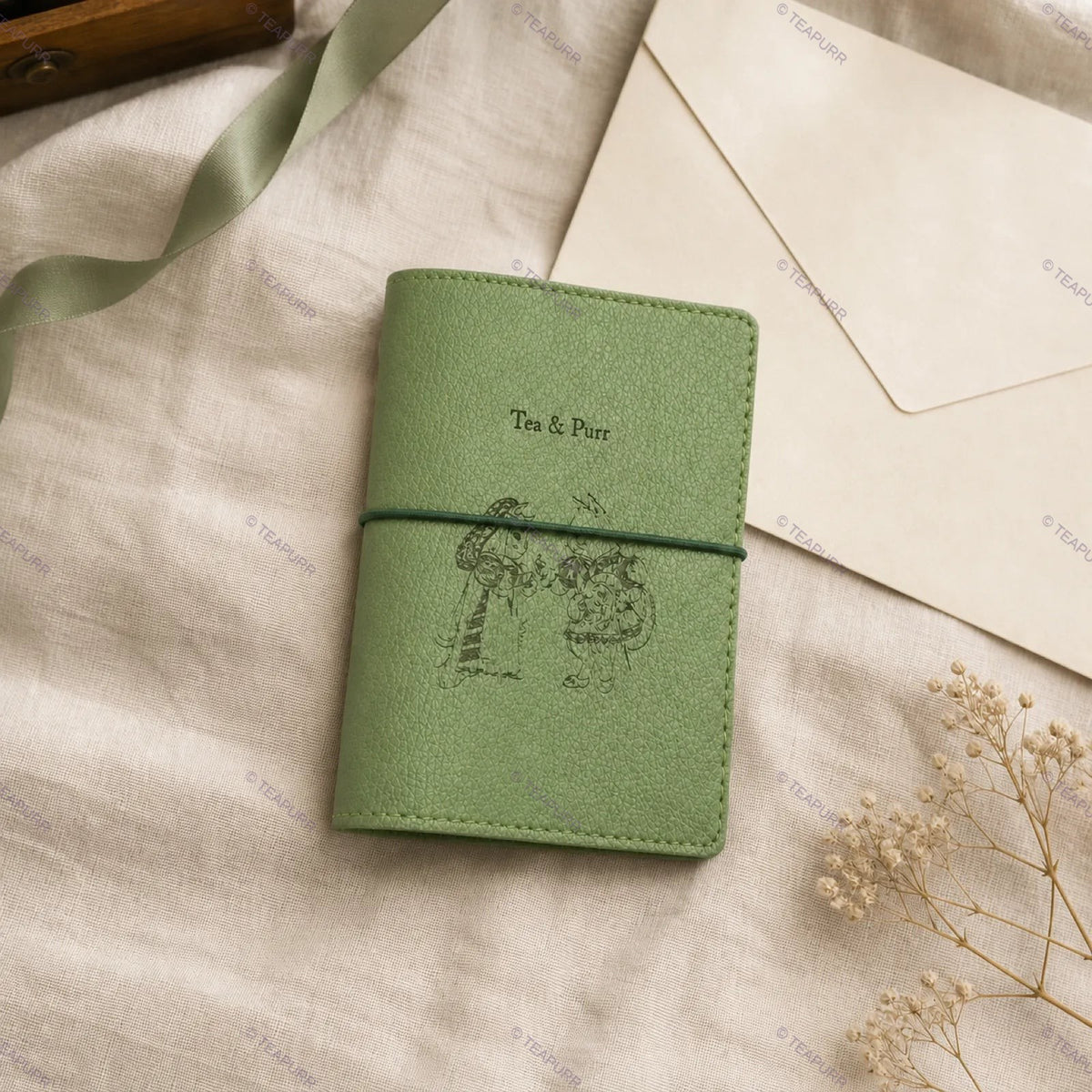 Afternoon Tea · Sage Green Mini Journal