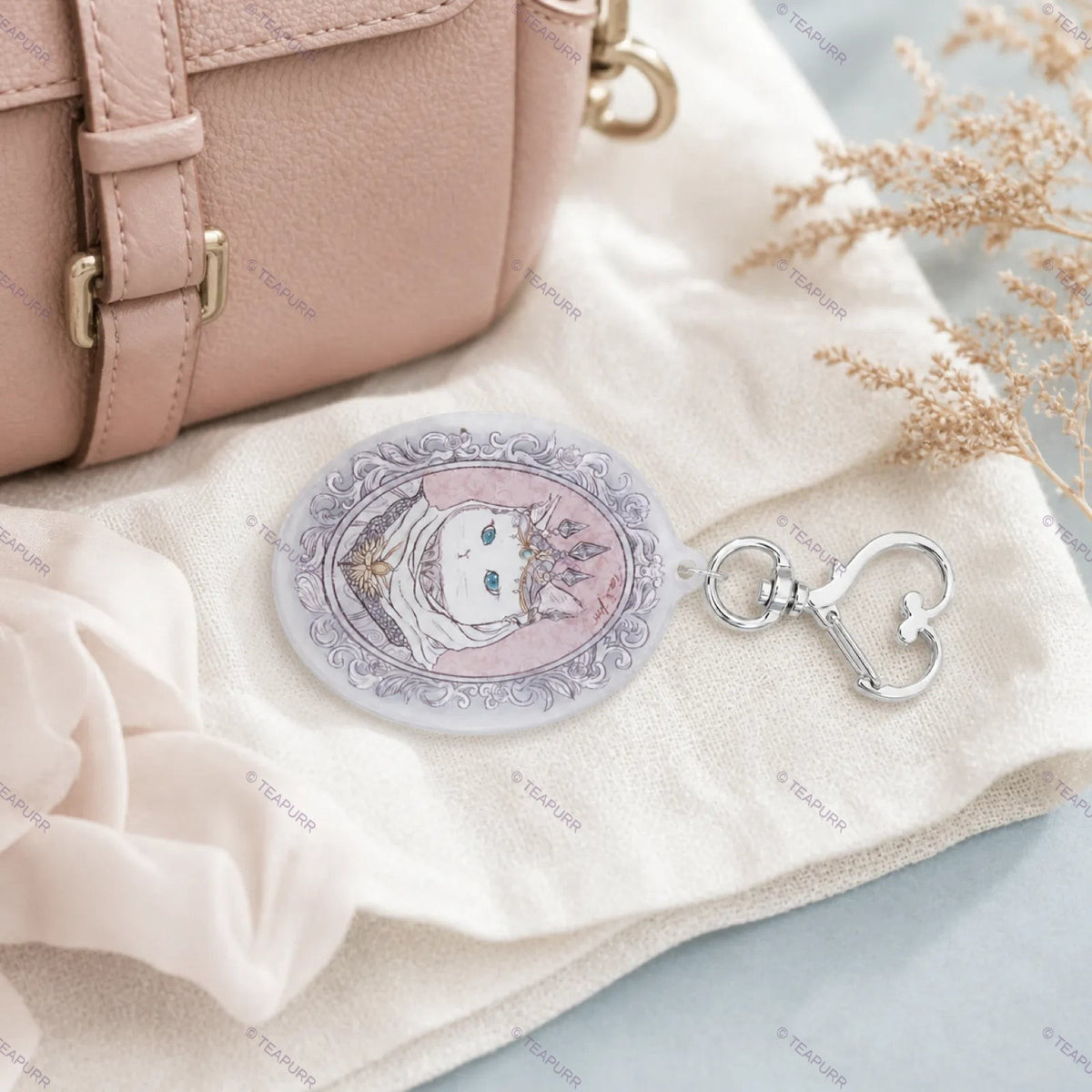 Portrait of a Lady · Acrylic Keychain