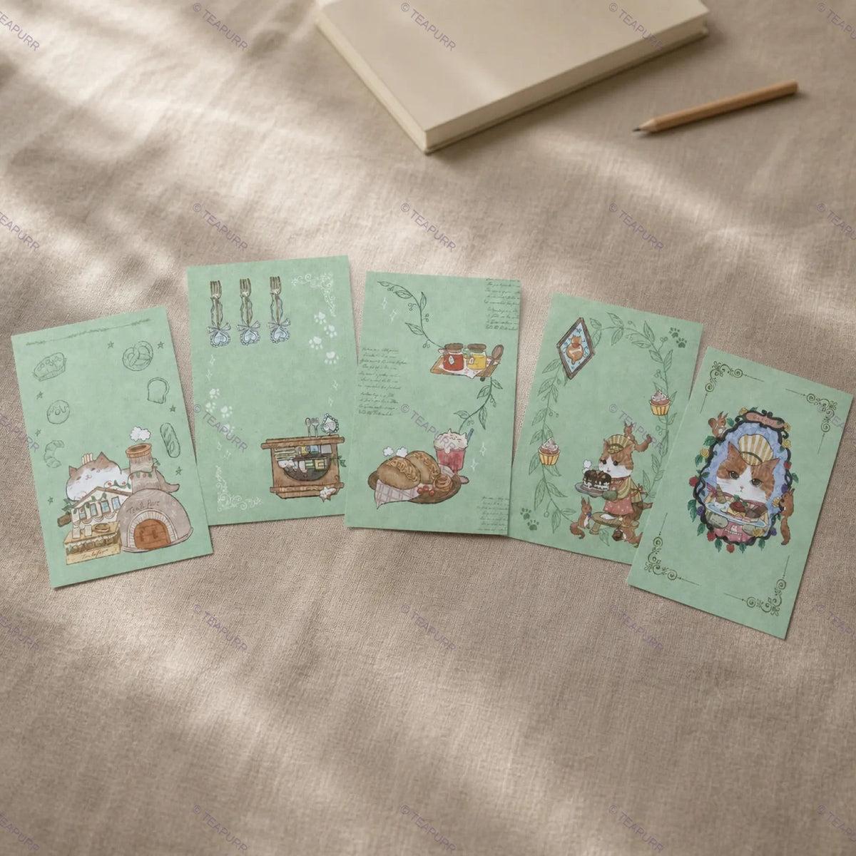 The Little Bakery · Letter Paper Set
