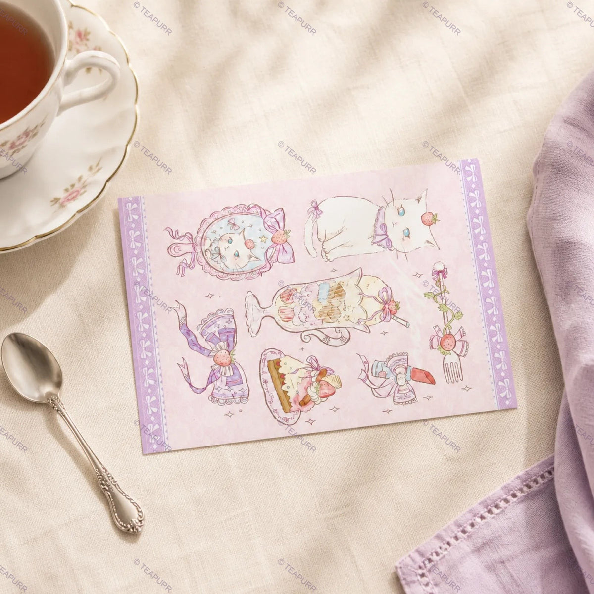 Sugar & Lace · Sticker Sheet