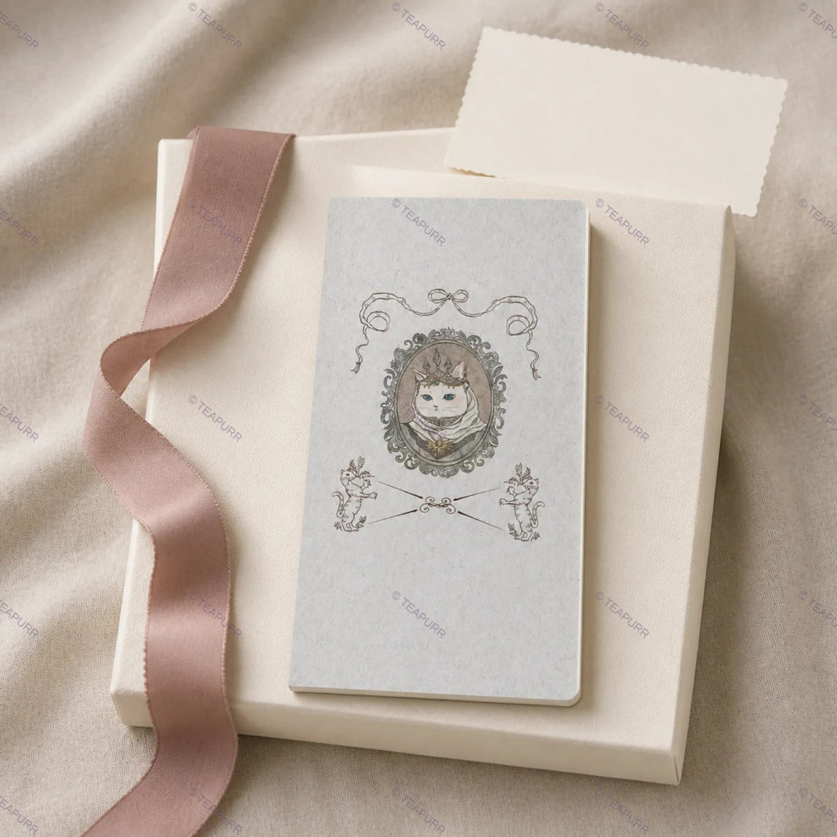 White Cat Queen · Mini Notebook
