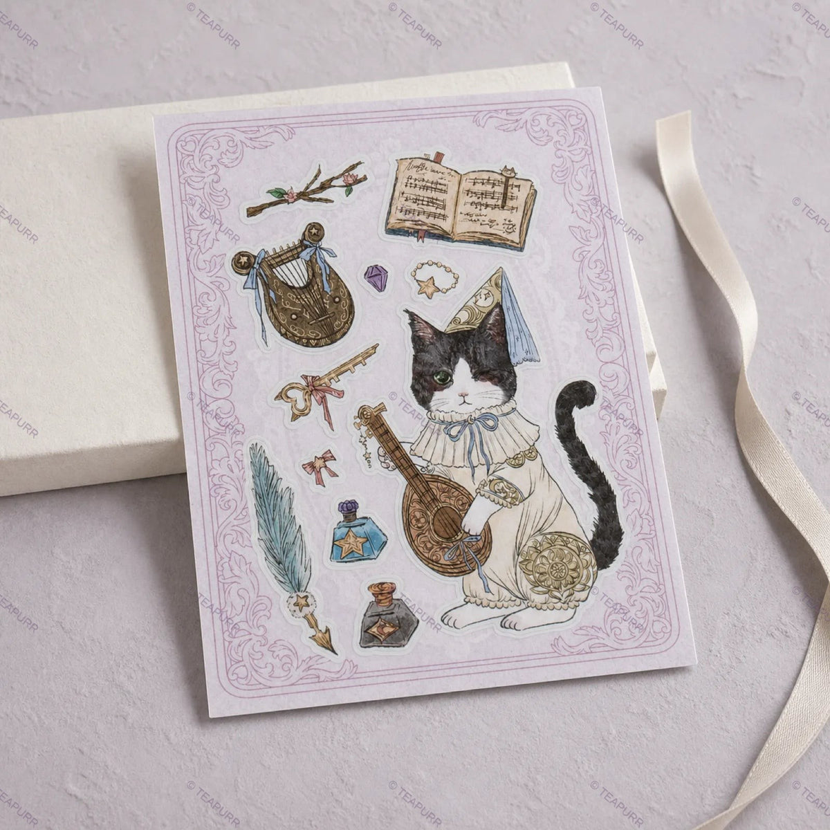 Starlight Theatre · Jester Sticker Sheet