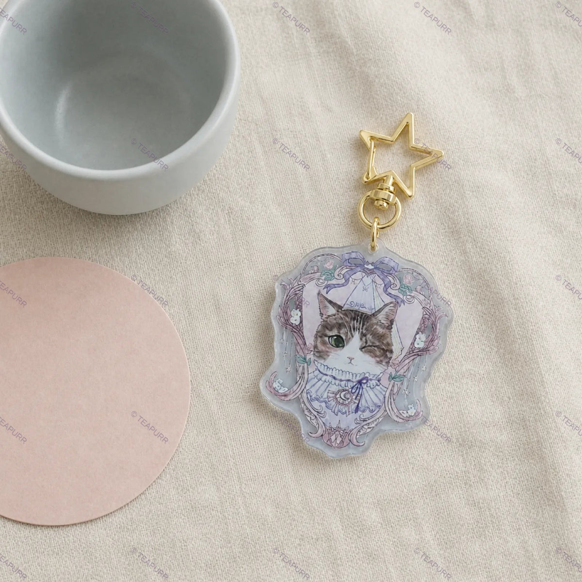 La Belle Chatte · Acrylic Bag Charm
