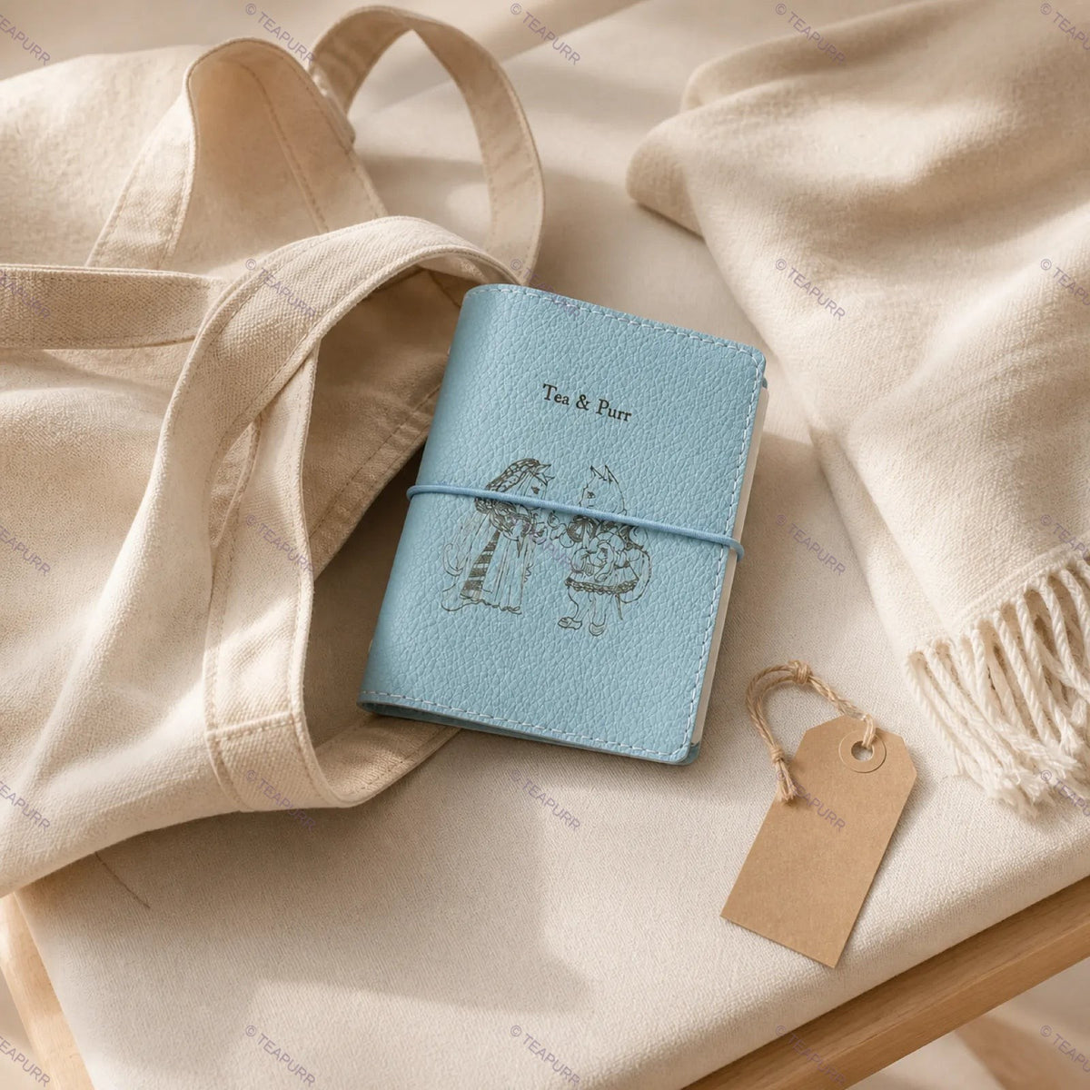 Afternoon Tea · Sky Blue Mini Journal