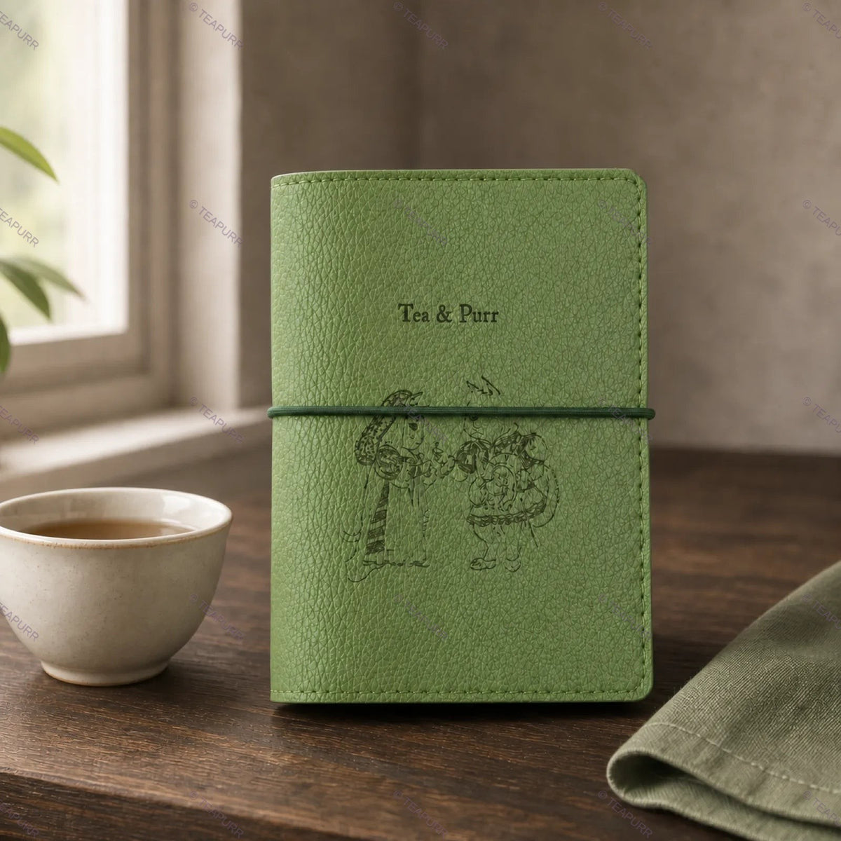 Afternoon Tea · Sage Green Mini Journal