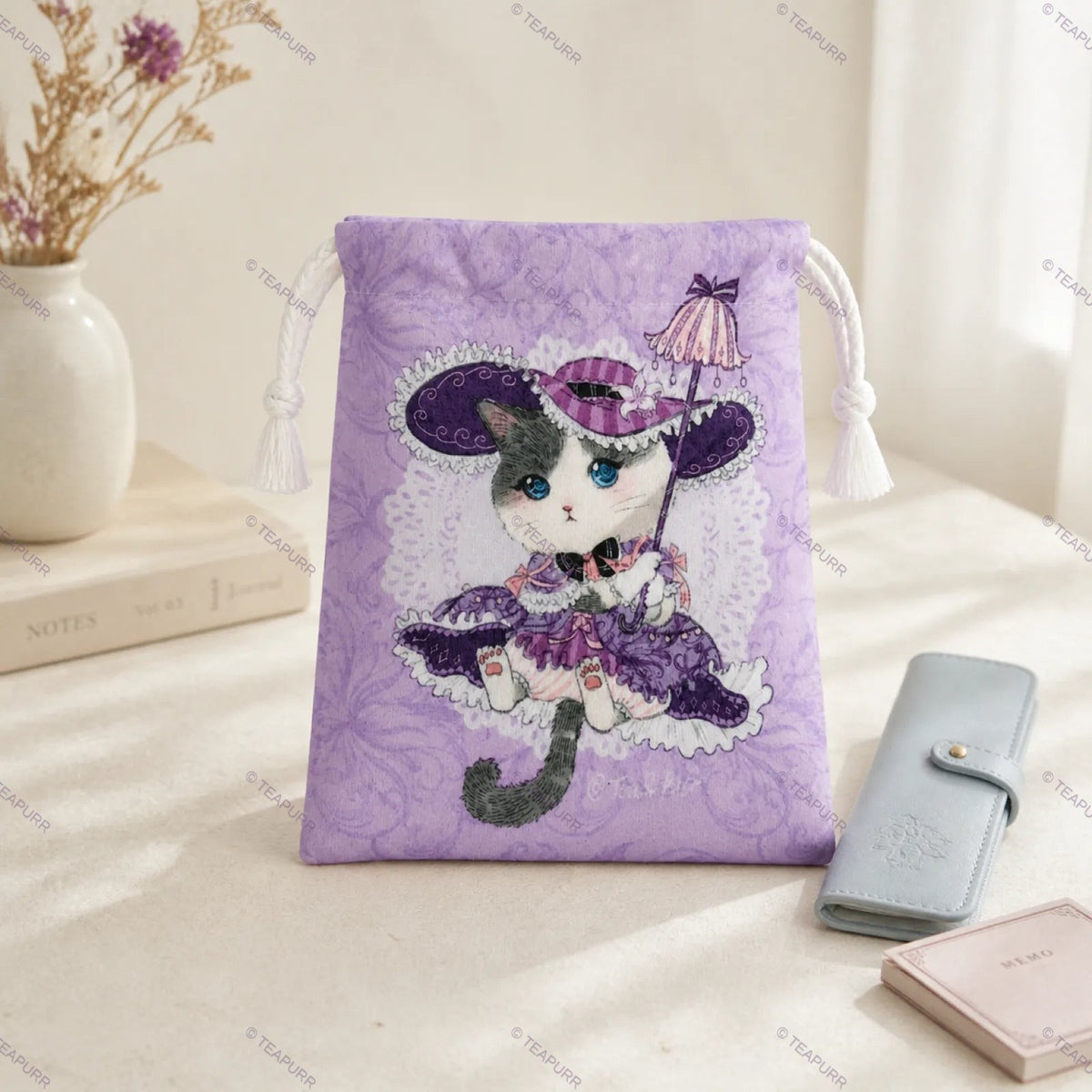 Petit à Petit · Drawstring Pouch
