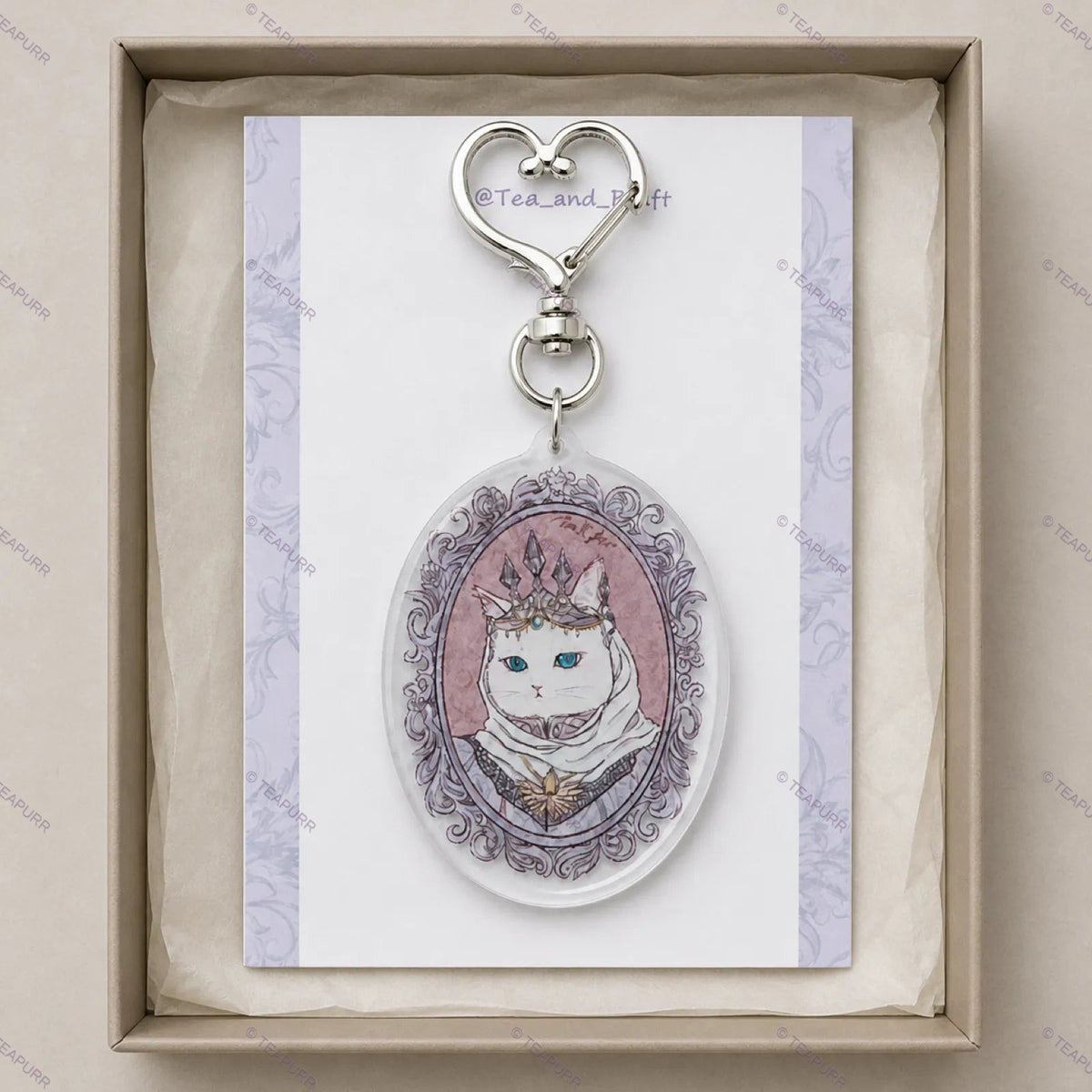 Portrait of a Lady · Acrylic Keychain