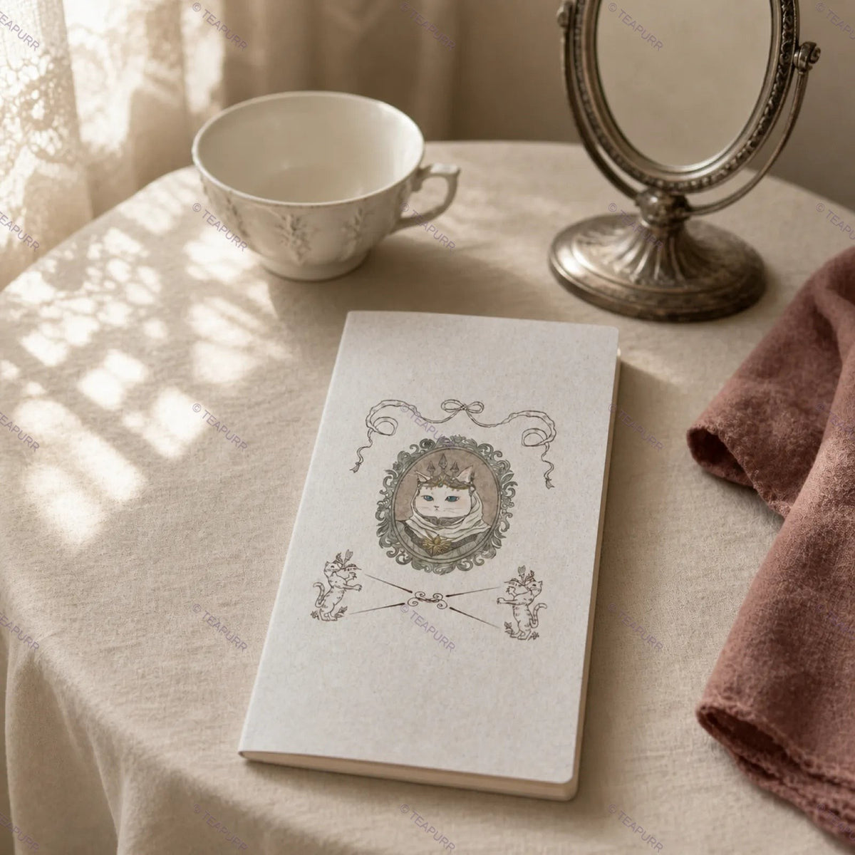 White Cat Queen · Mini Notebook