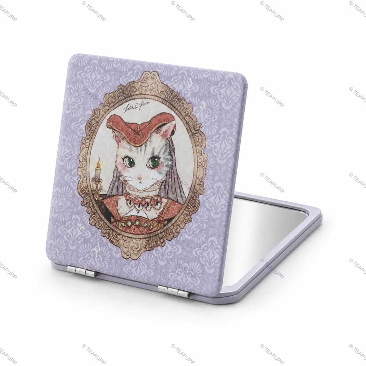 Renaissance Cat · Compact Mirror