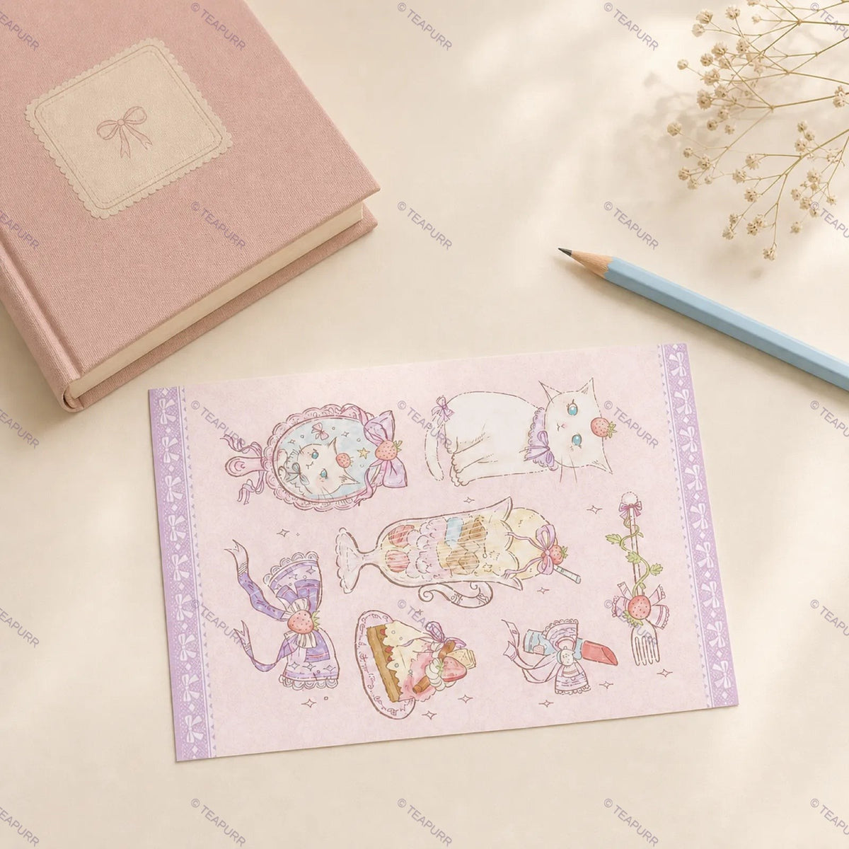 Sugar & Lace · Sticker Sheet