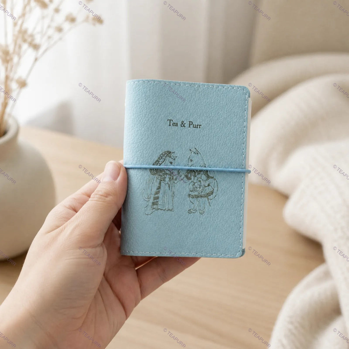 Afternoon Tea · Sky Blue Mini Journal