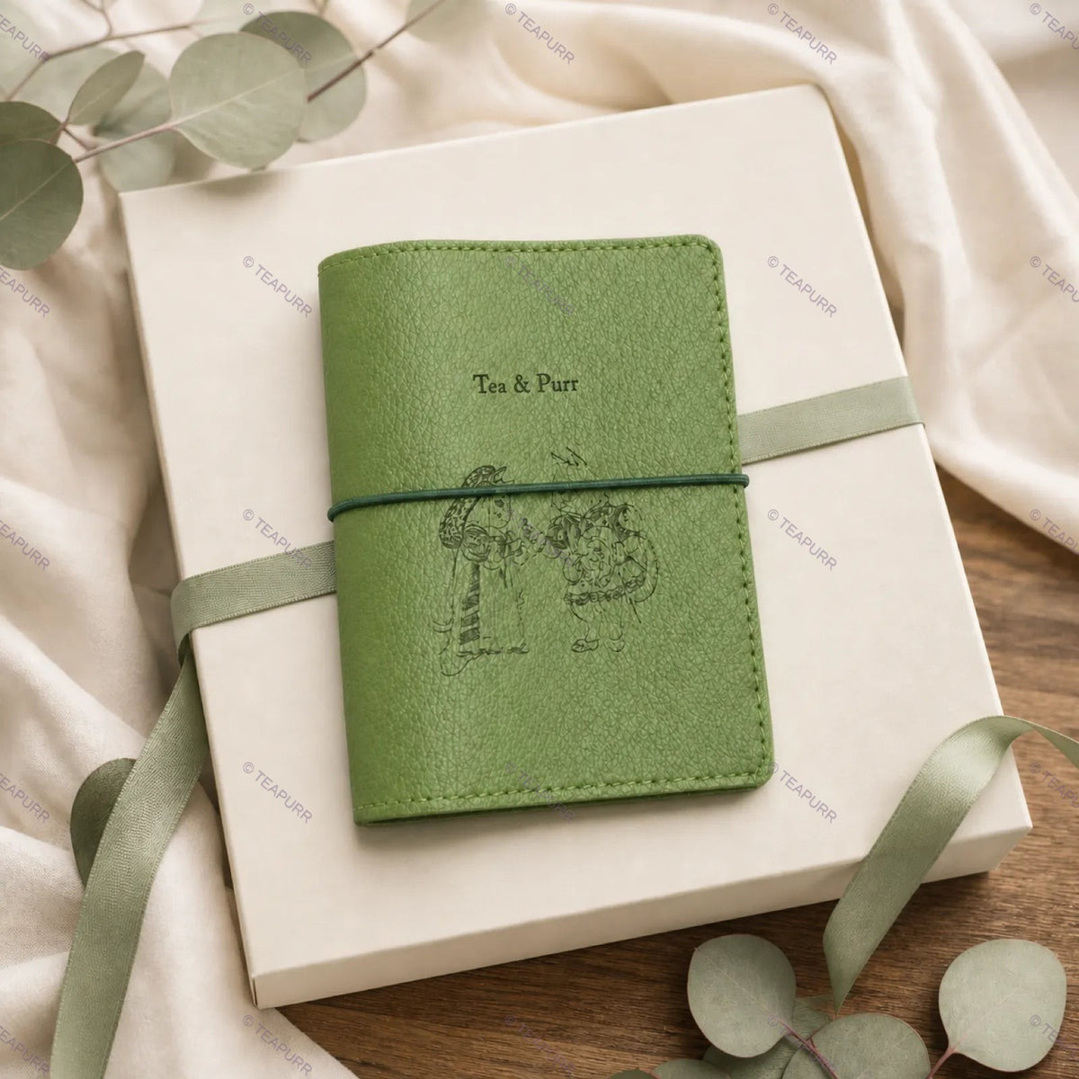 Afternoon Tea · Sage Green Mini Journal
