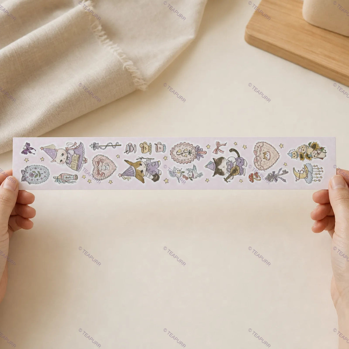 Midnight Tea · Strip Sticker