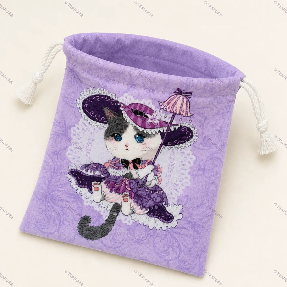 Petit à Petit · Drawstring Pouch
