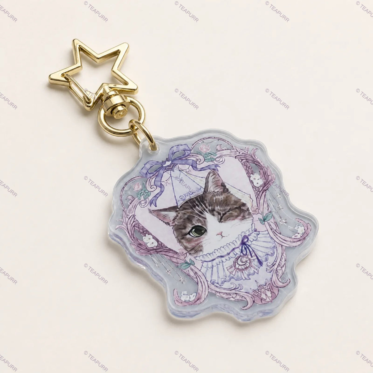 La Belle Chatte · Acrylic Bag Charm