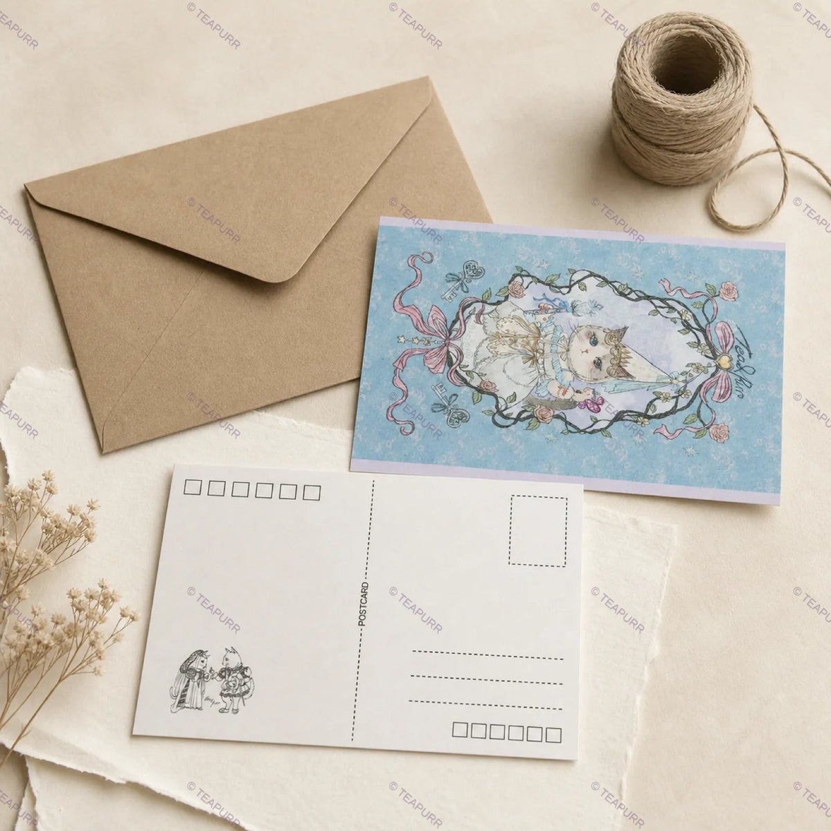 Garden of Secrets · Postcard