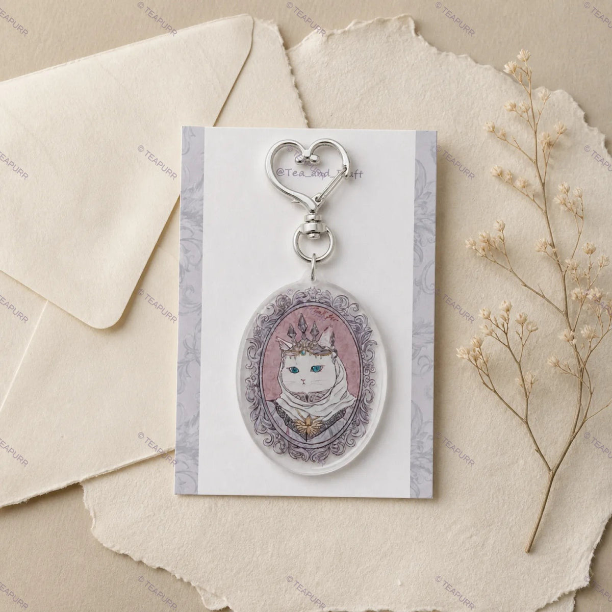 Portrait of a Lady · Acrylic Keychain