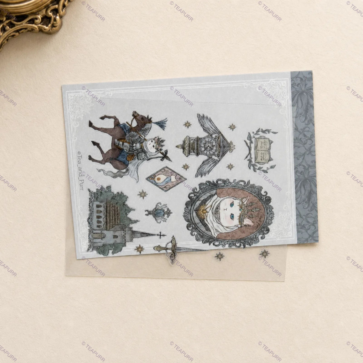 Fantasy Knight · Sticker Sheet