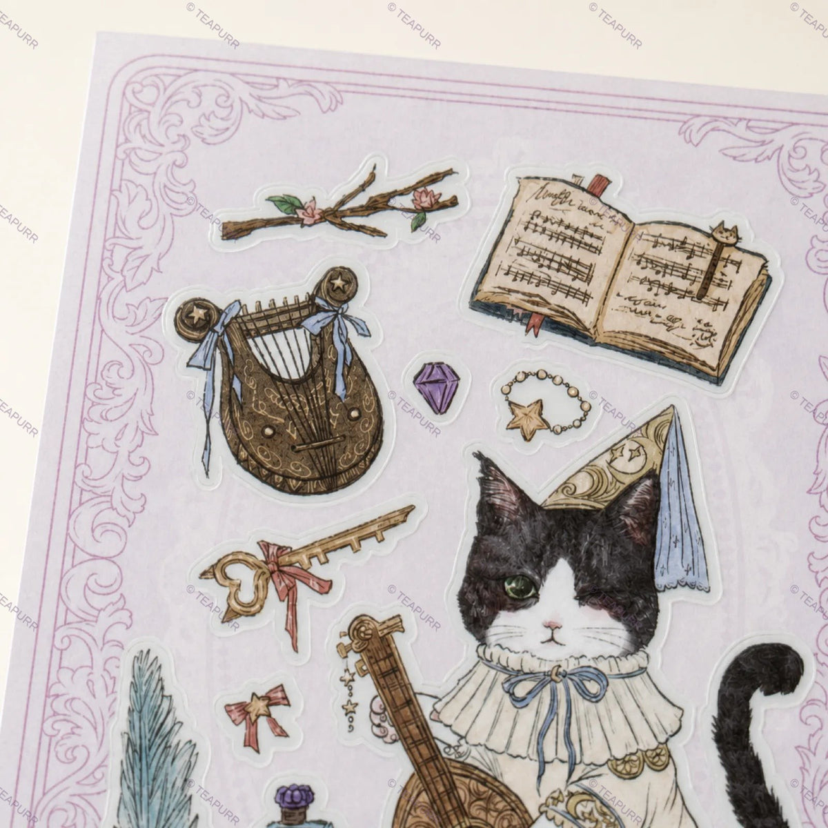 Starlight Theatre · Jester Sticker Sheet