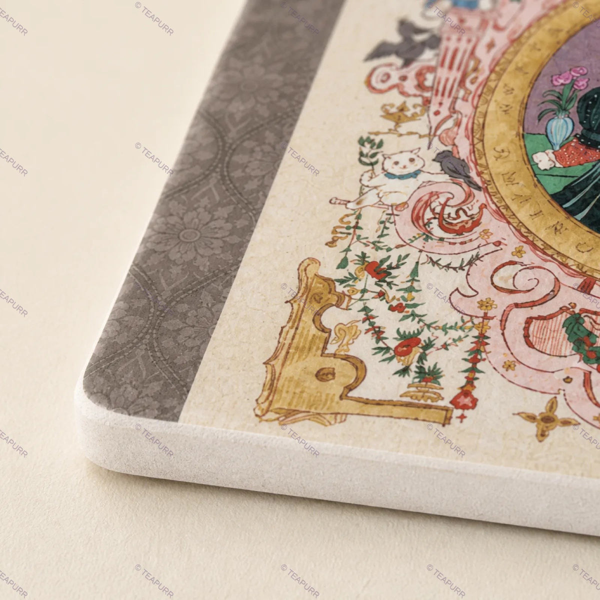 The Royal Court · Clay Coaster