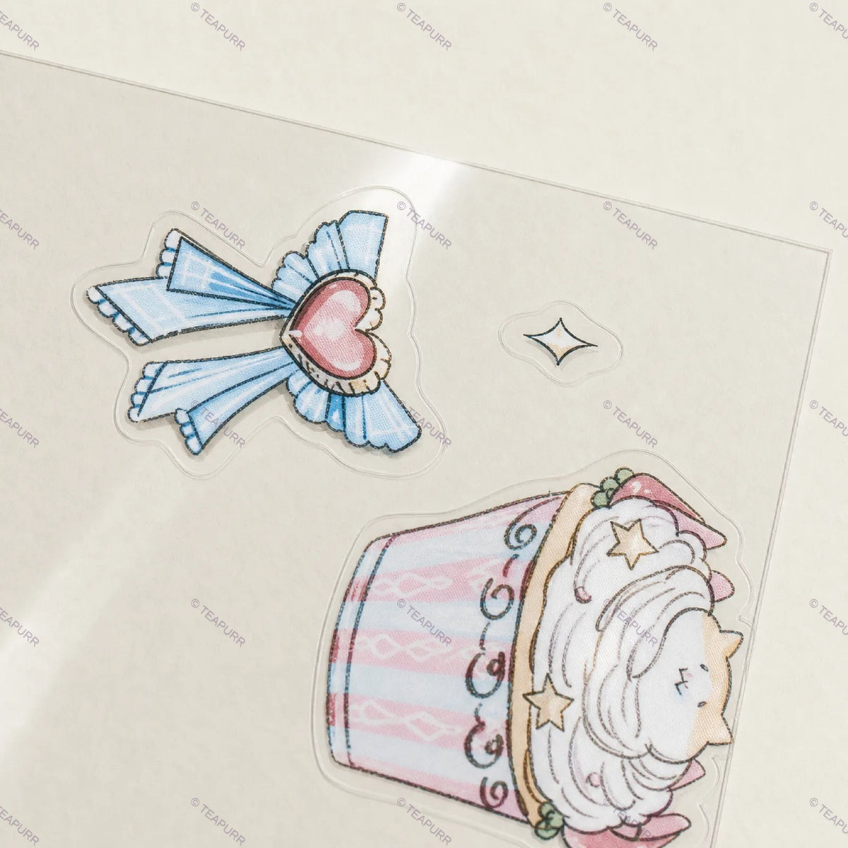 Strawberry Sweets · Holographic Sticker Sheet