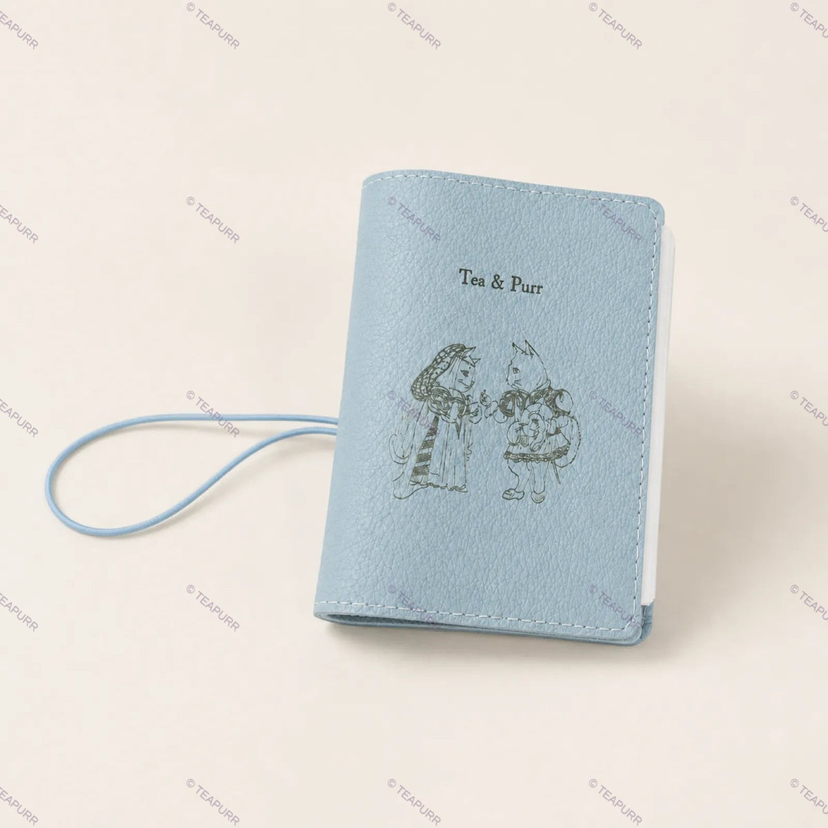 Afternoon Tea · Sky Blue Mini Journal