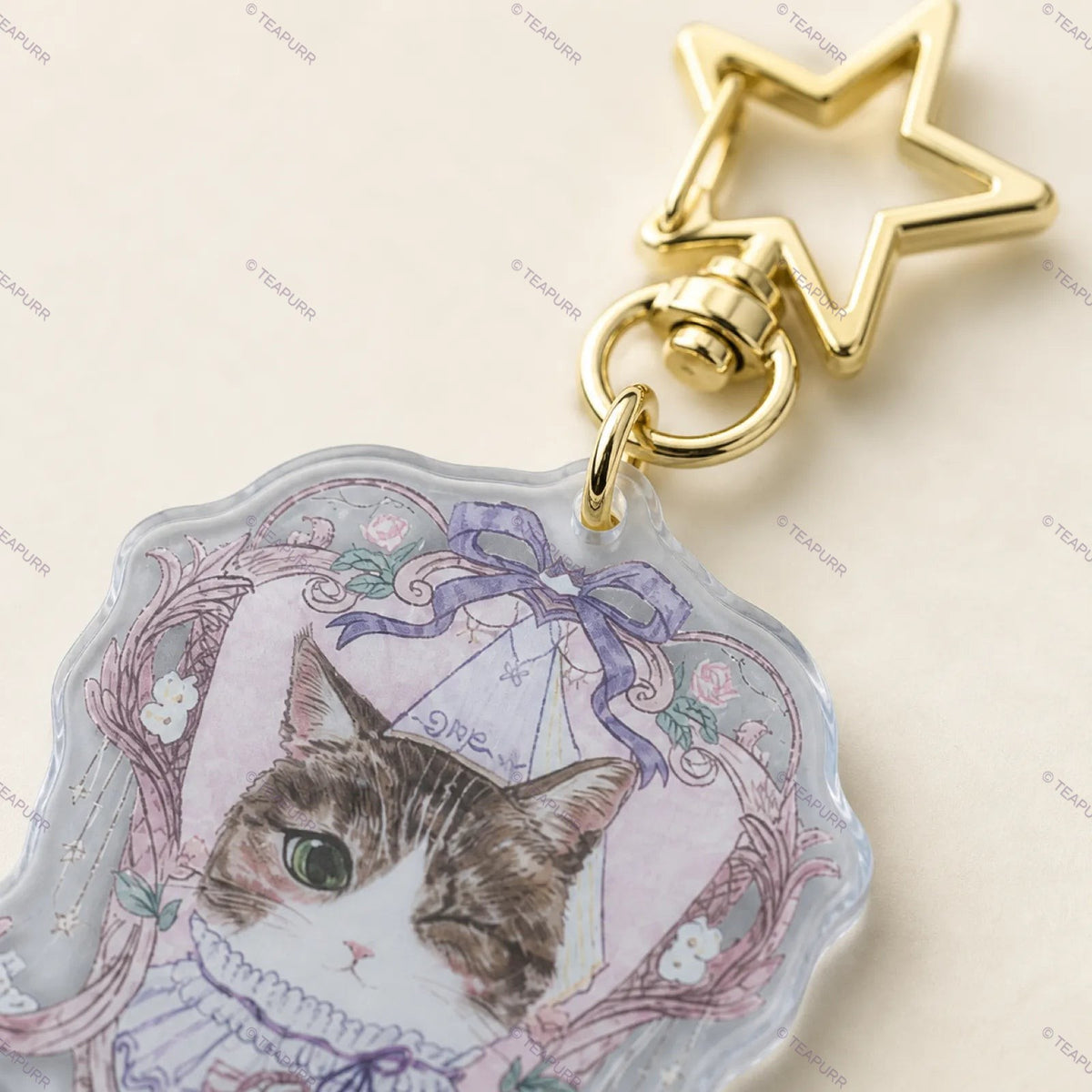 La Belle Chatte · Acrylic Bag Charm