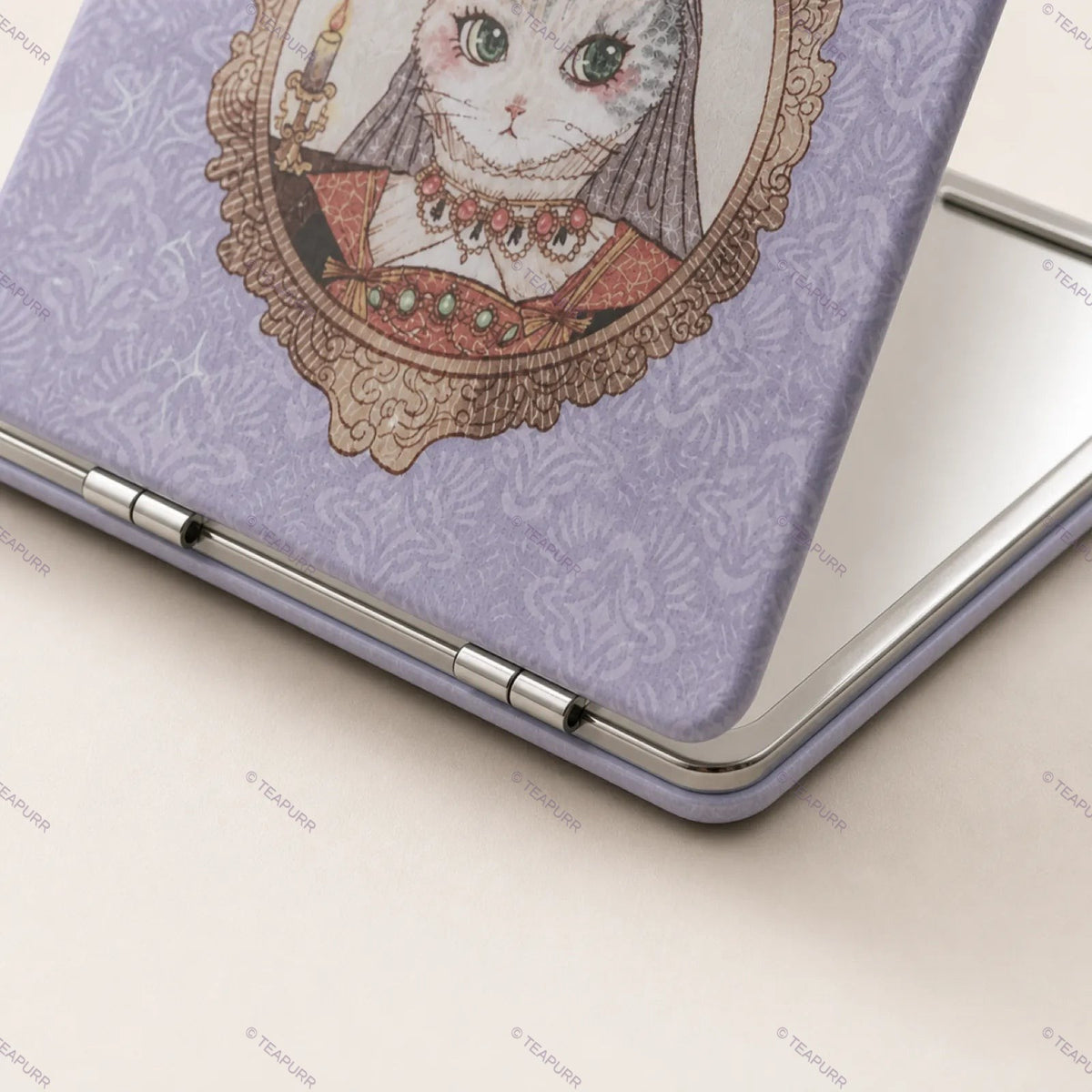 Renaissance Cat · Compact Mirror